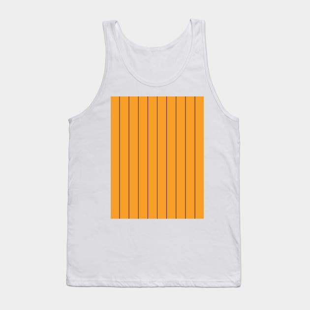 Wolves 1982 Amber and Black Pinstripes Tank Top by Culture-Factory